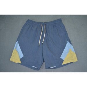 Fair Harbor The Bayberry Men's Swim Trunks Shorts w Liner 7" Inseam Size L